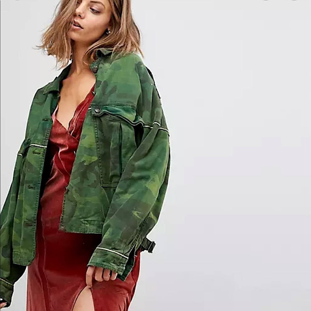 Free People Slouchy Jacket